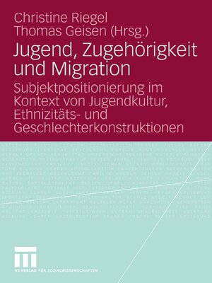 cover image of Jugend, Zugehörigkeit und Migration